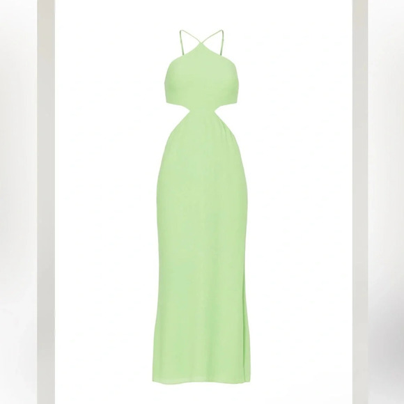 Louna Halter Cutout Midi Dress - Picture 3 of 7